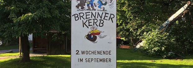 Brenner Kerb vom 8. bis 11. September!
